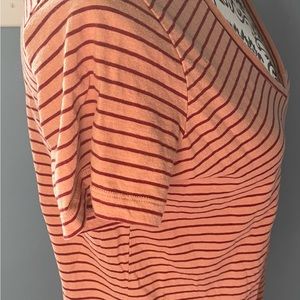 Zara medium short sleeve v neck top